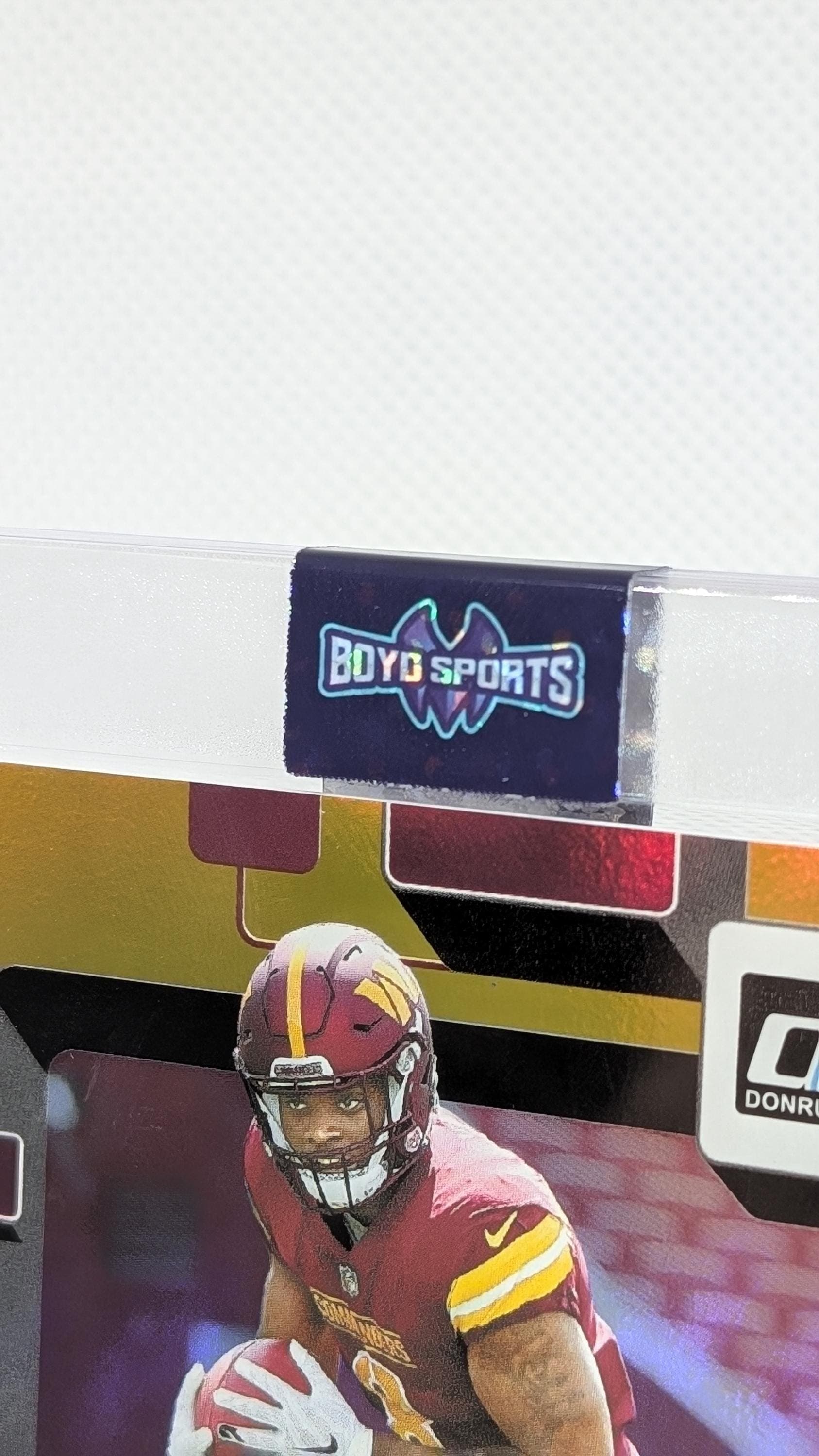 Custom Sports Trading Card Sparkling One Touch Magnetic Stickers - 50 Count view 4