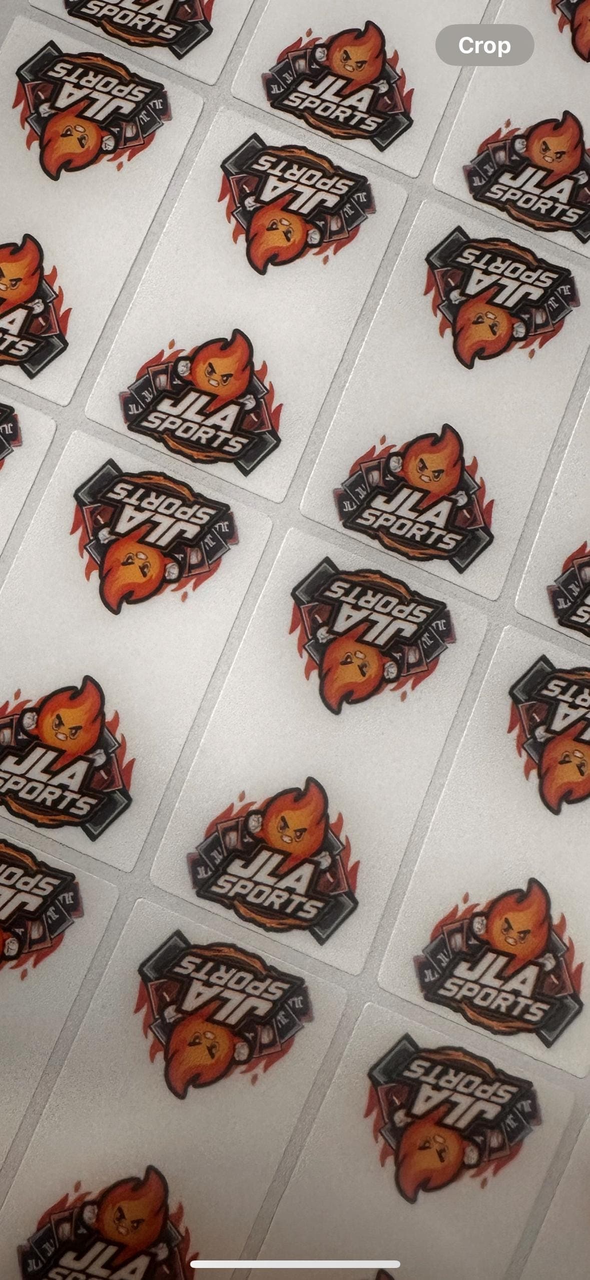 Magnetic Card Holder Glossy Stickers: Sports Card Protection (Set of 50) view 3