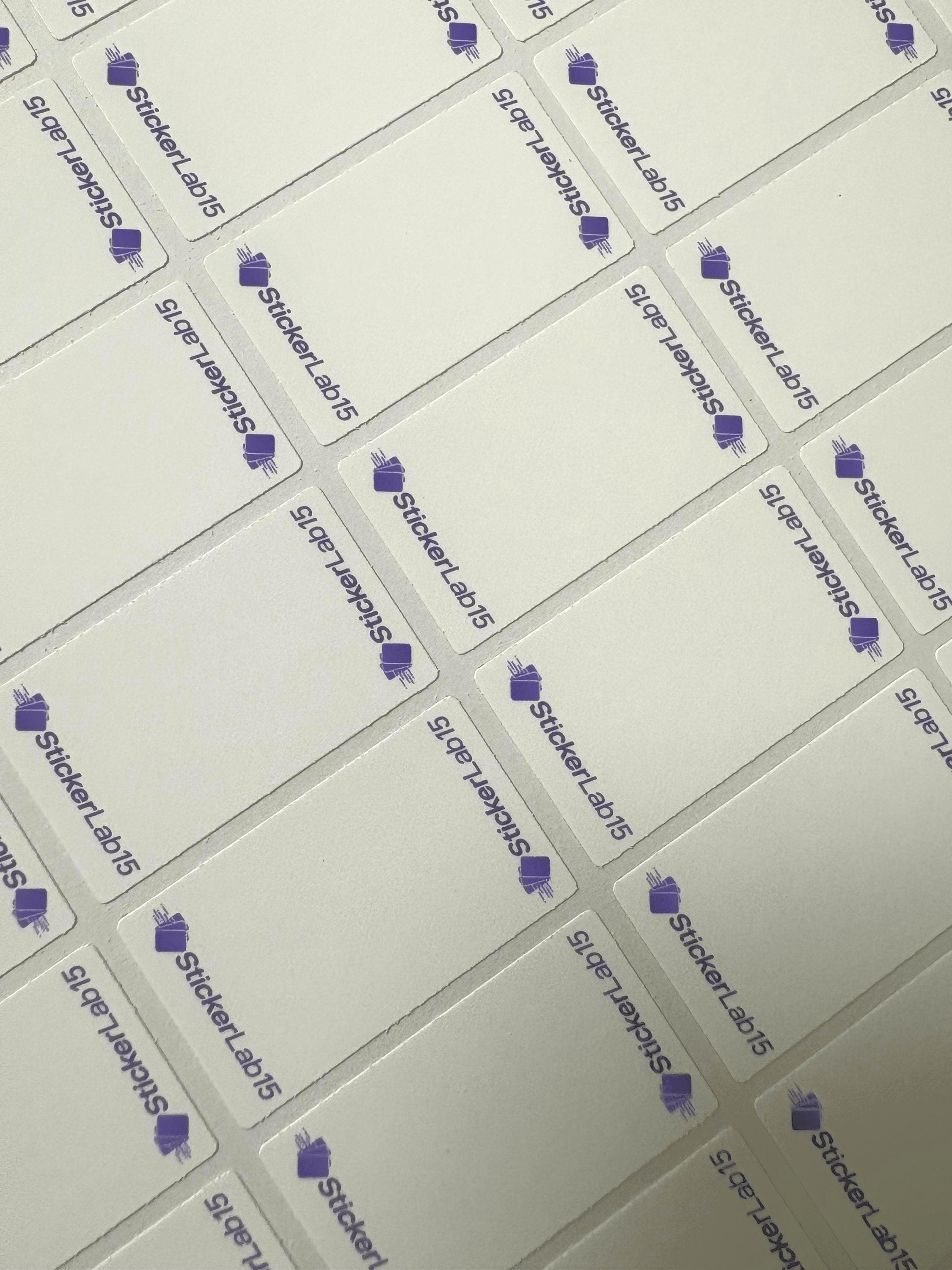 Magnetic Card Holder Matte Stickers: Sports Card Protection (Set of 50)